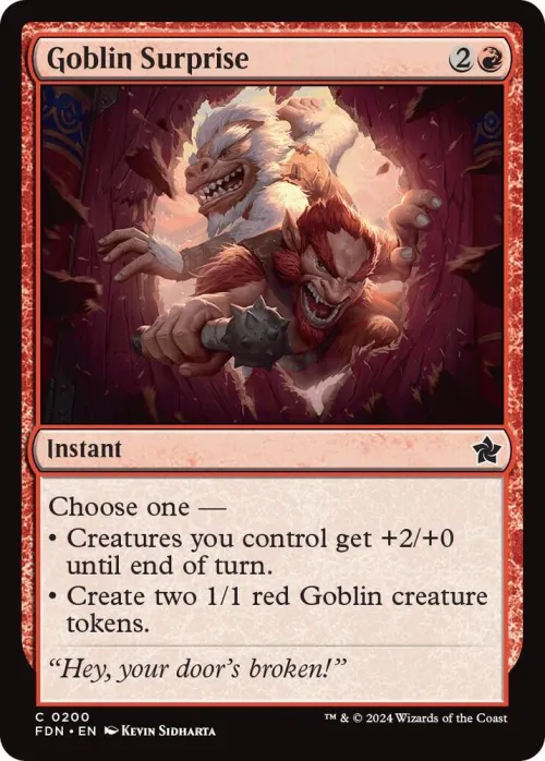 Goblin Surprise - Foil