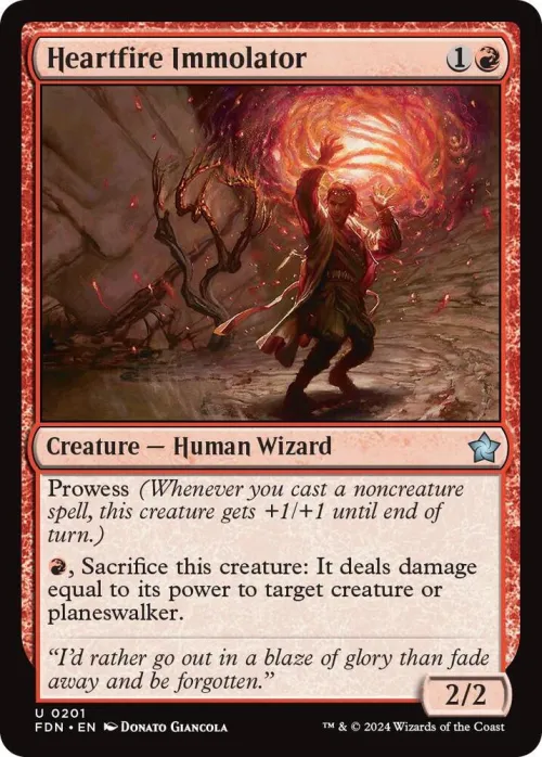 Heartfire Immolator - Foil