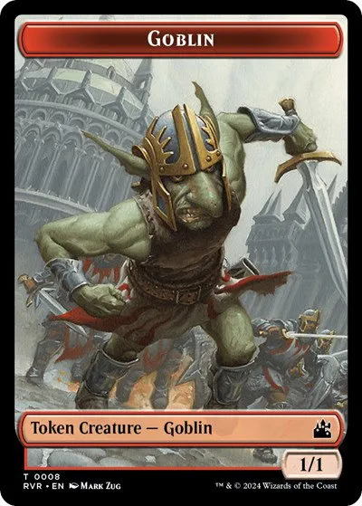 Goblin (0008) // Zombie Double-Sided Token