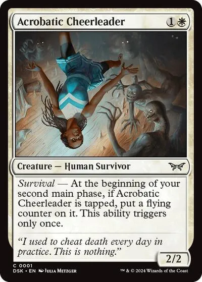 Acrobatic Cheerleader - Normal Acrobatic Cheerleader