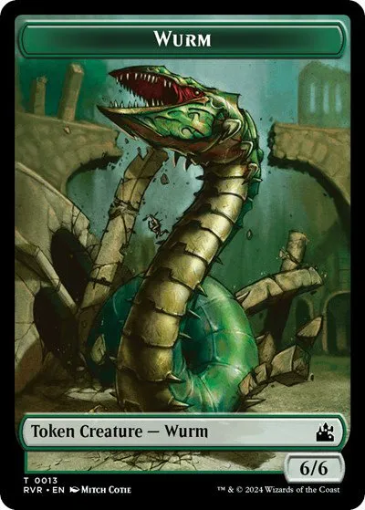 Wurm Token - Normal Wurm Token