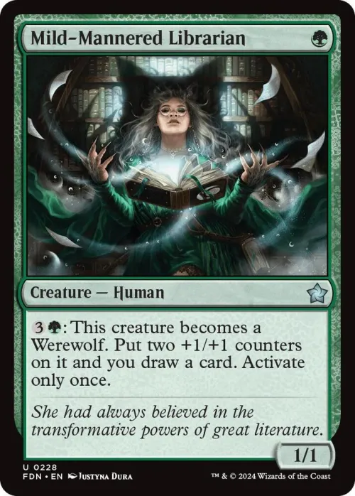 Mild-Mannered Librarian - Foil
