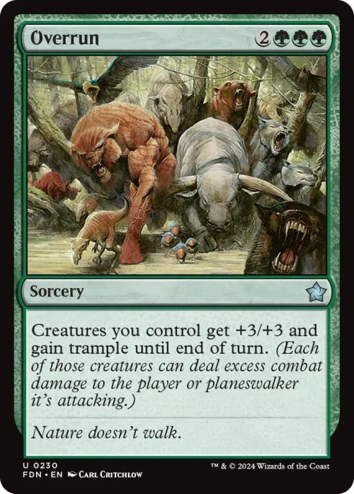 Overrun - Foil