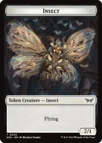 Insect (0005) // Manifest Double-Sided Token - Foil