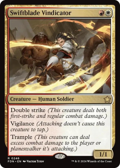 Swiftblade Vindicator - Foil