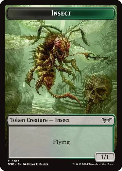 Insect Token - Foil Insect Token