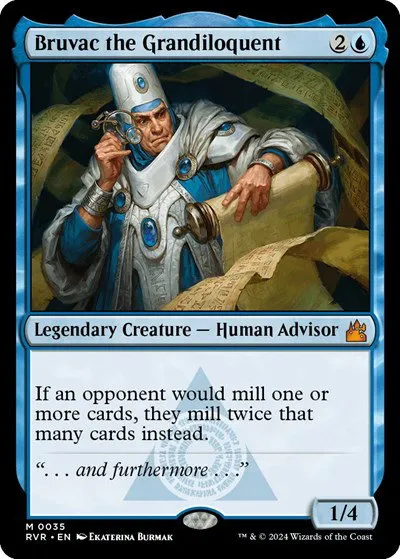 Bruvac the Grandiloquent - Foil