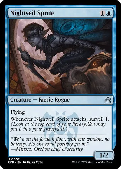 Nightveil Sprite - Foil