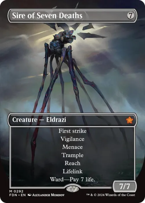 Sire of Seven Deaths - Foil