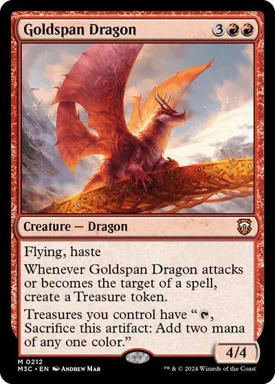 Goldspan Dragon - Ripple Foil