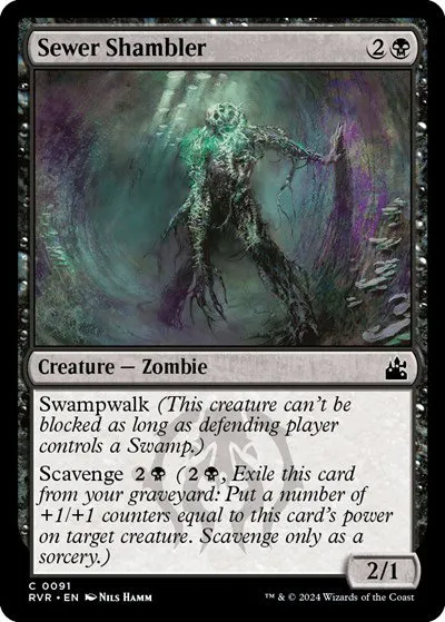Sewer Shambler - Foil