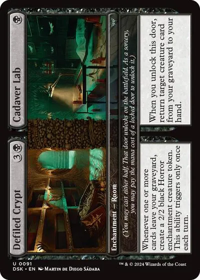 Defiled Crypt // Cadaver Lab - Foil