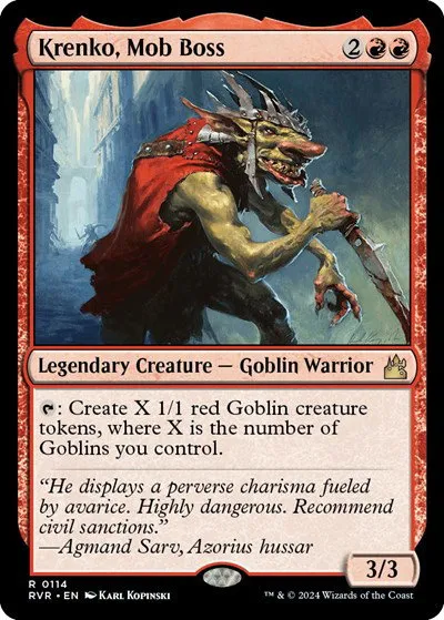 Krenko, Mob Boss - Foil