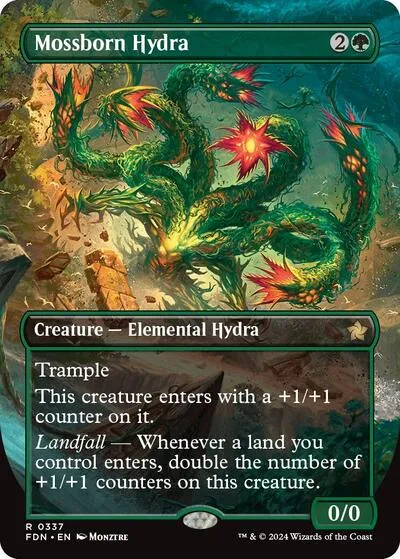Mossborn Hydra - Foil