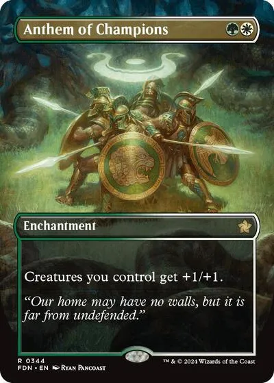 Anthem of Champions - Foil