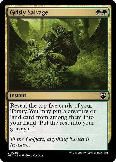 Grisly Salvage - Ripple Foil