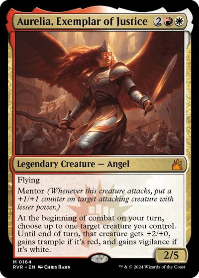 Aurelia, Exemplar of Justice - Foil