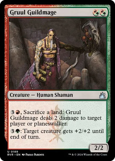 Gruul Guildmage - Foil