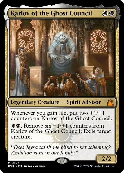 Karlov of the Ghost Council - Foil