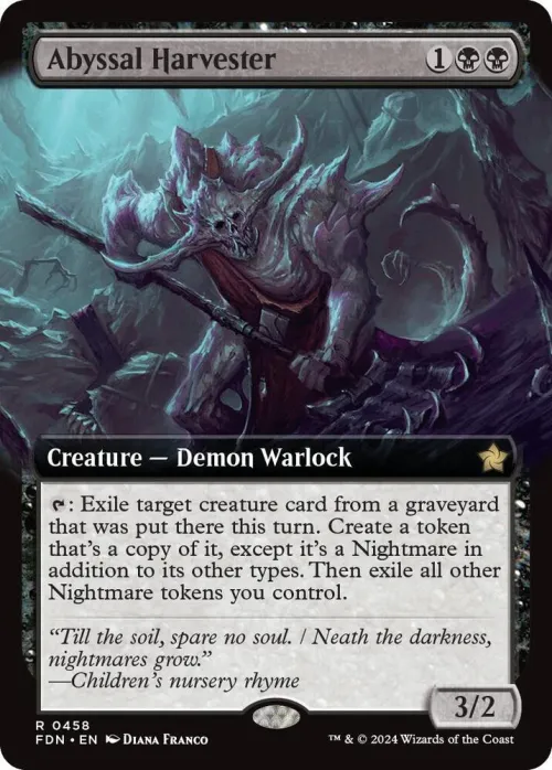 Abyssal Harvester - Foil