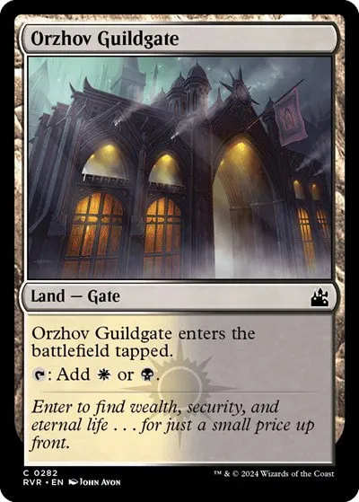 Orzhov Guildgate - Foil