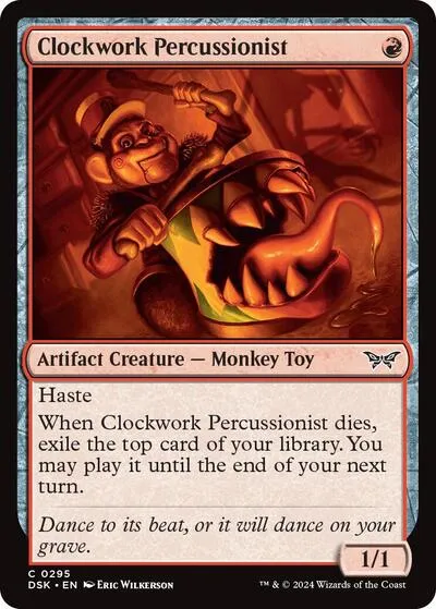 Clockwork Percussionist - Foil