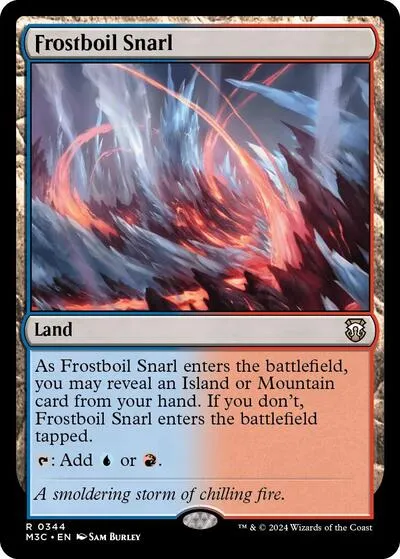 Frostboil Snarl - Ripple Foil
