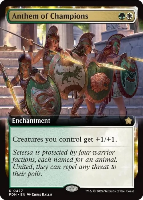 Anthem of Champions - Foil