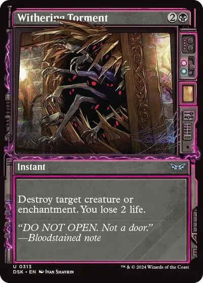 Withering Torment - Foil