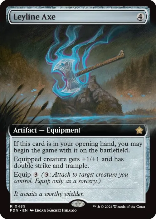 Leyline Axe - Foil