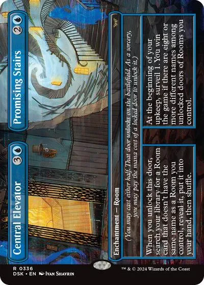 Central Elevator // Promising Stairs - Foil