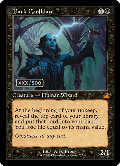 Dark Confidant - Serial Numbered