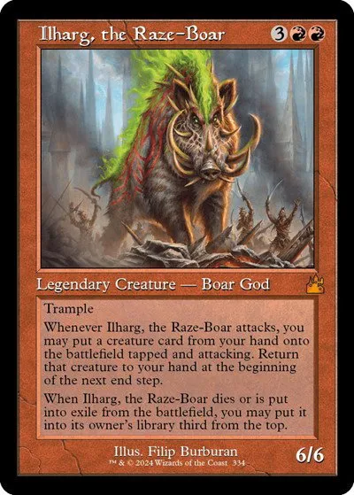 Ilharg, the Raze-Boar - Foil