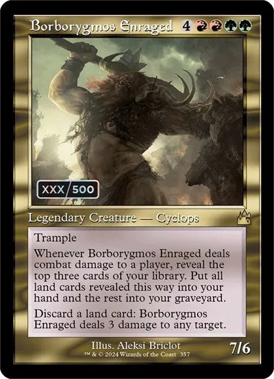 Borborygmos Enraged - Serial Numbered