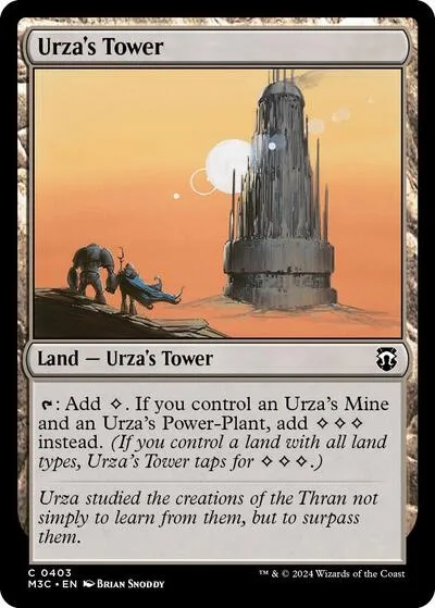 Urza's Tower - Ripple Foil