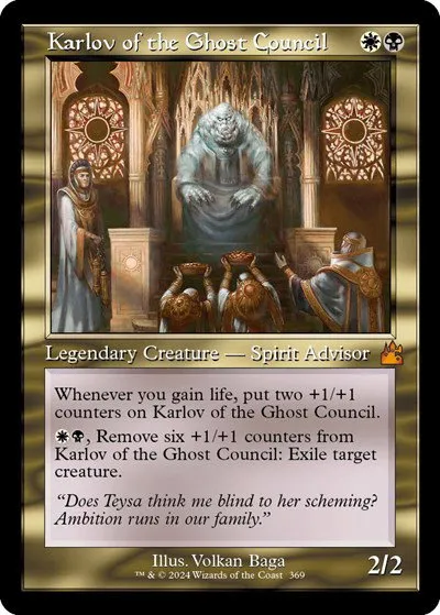 Karlov of the Ghost Council - Foil