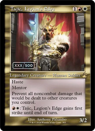 Tajic, Legion's Edge - Serial Numbered