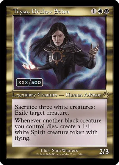 Teysa, Orzhov Scion - Serial Numbered