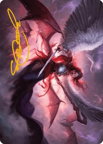 Kaalia of the Vast Art Card - Gold Stamped Signature