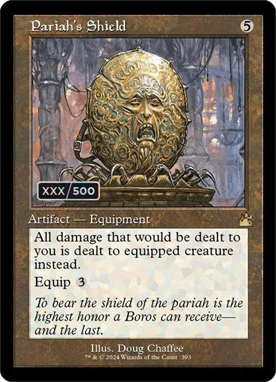 Pariah's Shield - Serial Numbered
