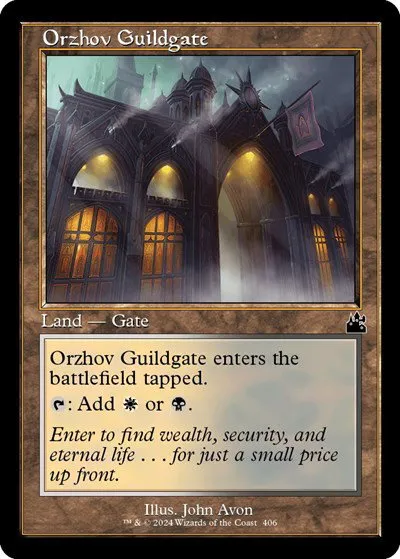Orzhov Guildgate - Foil