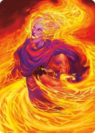 Flare of Duplication Art Card
