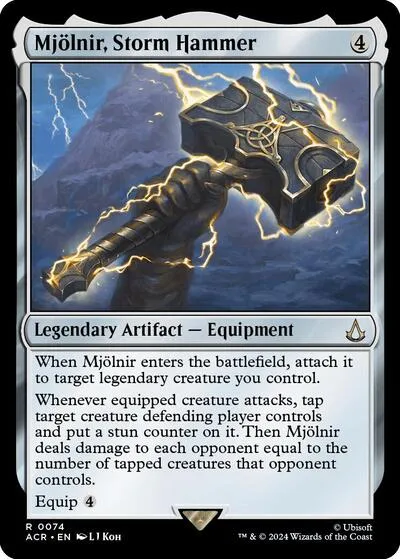 Mjolnir, Storm Hammer - Foil