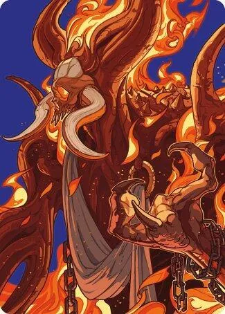 Phlage, Titan of Fire's Fury Art Card