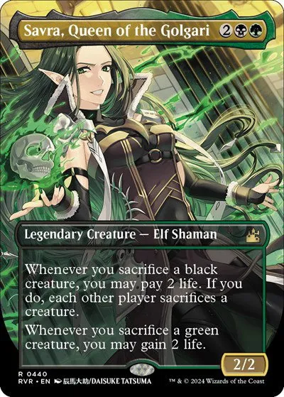 Savra, Queen of the Golgari - Foil