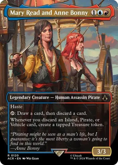 Mary Read and Anne Bonny - Borderless