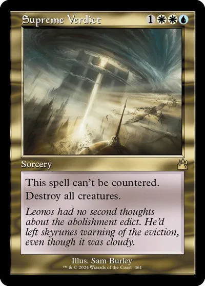 Supreme Verdict - Foil