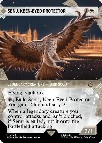 Senu, Keen-Eyed Protector - Foil