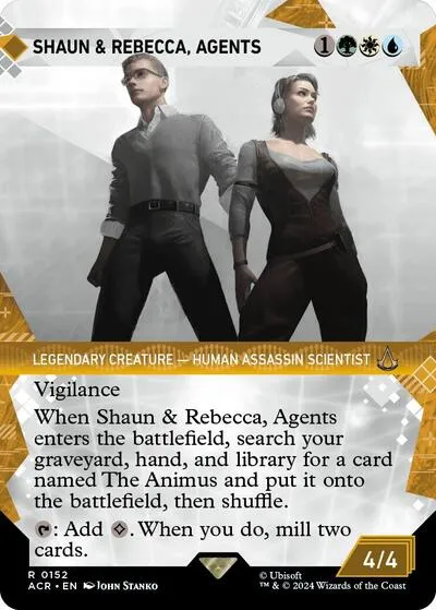 Shaun & Rebecca, Agents - Foil