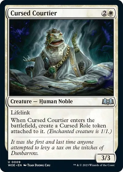 Cursed Courtier - Foil